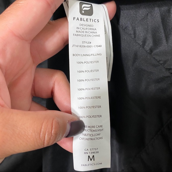 Fabletics Luca Long Puffer Jacket - Picture 8 of 9